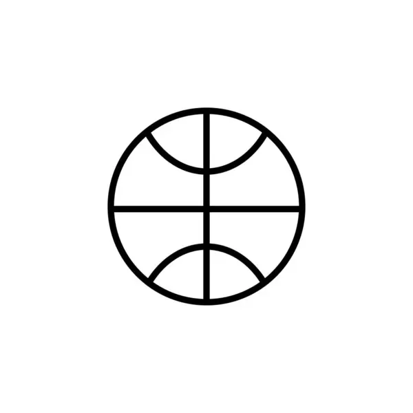 Бал Икона Векторный Знак — стоковый вектор