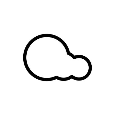 bulut simgesi ağı, vektör illüstrasyonu