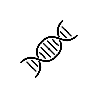 DNA Simgesi Vektör Tasarımı İllüstrasyonu