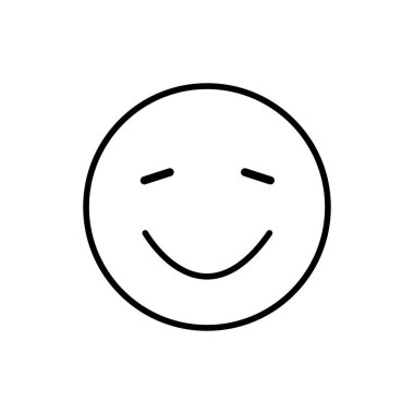 emot simgesi vektör duygu yüz tasarımı