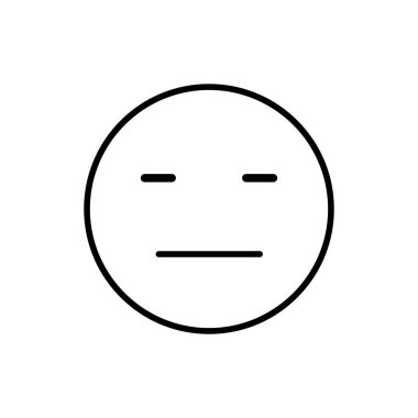 emot simgesi vektör duygu yüz tasarımı