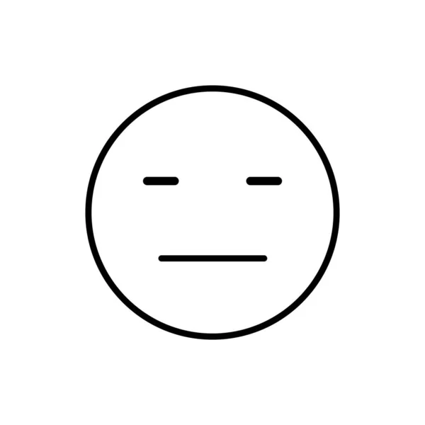 Emot Icon Vector Emotion Face Design — Stock Vector