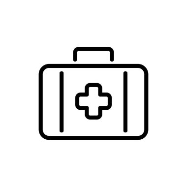 İlk yardım kiti vektör tasarımı
