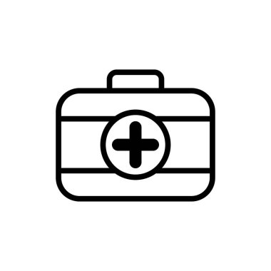 İlk yardım kiti vektör tasarımı