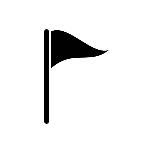 Płaska Konstrukcja Symbolu Flagi Ikony Wektora Projektu Wektor Stockowy