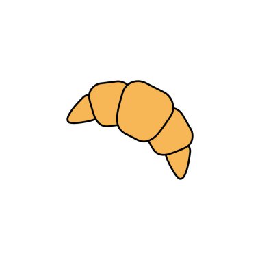 yiyecek simgesi vektör tasarımı illüstrasyonu