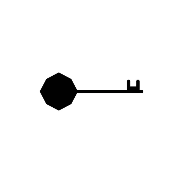 Schlüsselsymbol Vektor Illustration Design — Stockvektor