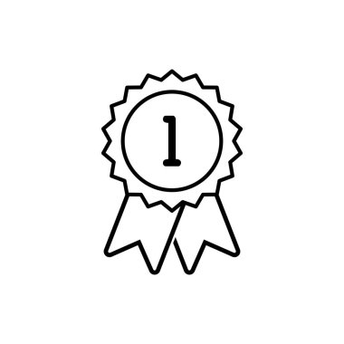 Zafer madalyası tasarım illüstrasyonu