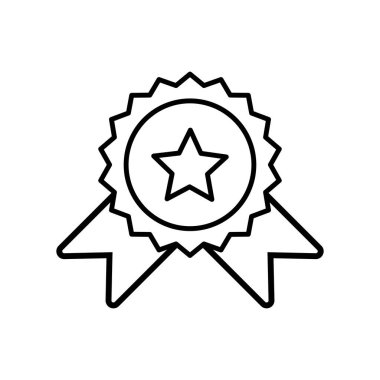 Zafer madalyası tasarım illüstrasyonu