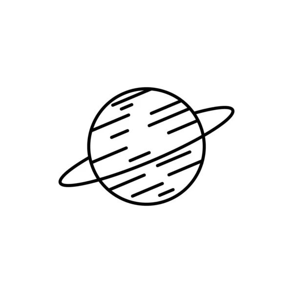 Векторная Иллюстрация Иконок Планеты — стоковый вектор