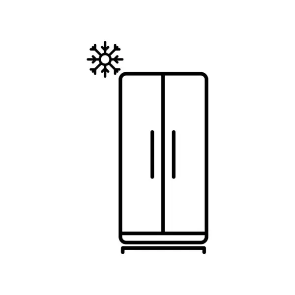 Refrigerator Icon Vector Illustration Design — Stockový vektor