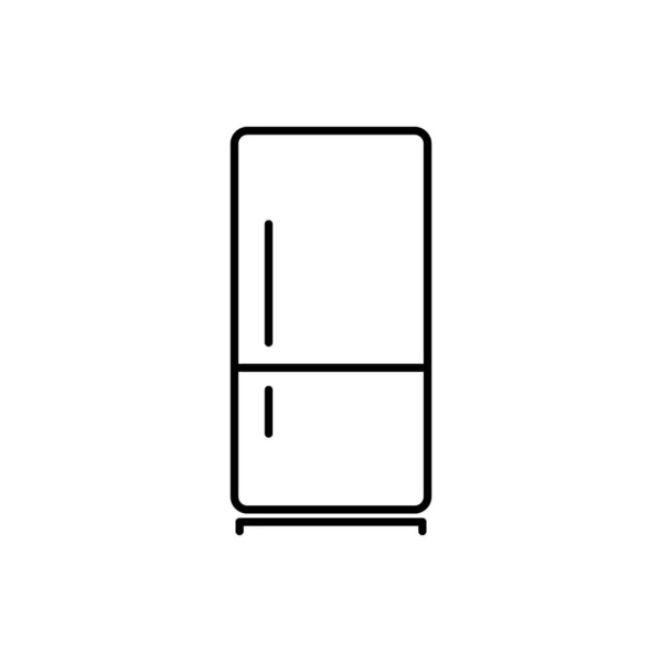 Refrigerator Icon Vector Illustration Design — Vetor de Stock