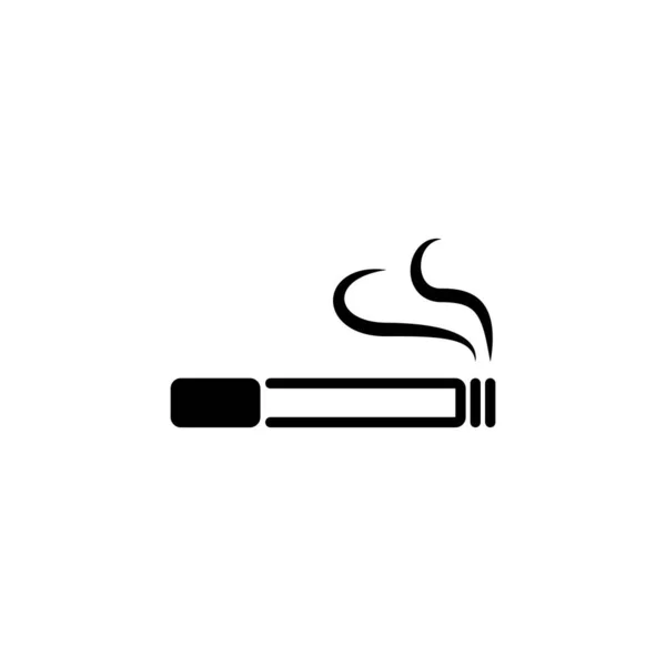 Ícone Cigarro Design Ilustração Vetorial — Vetor de Stock