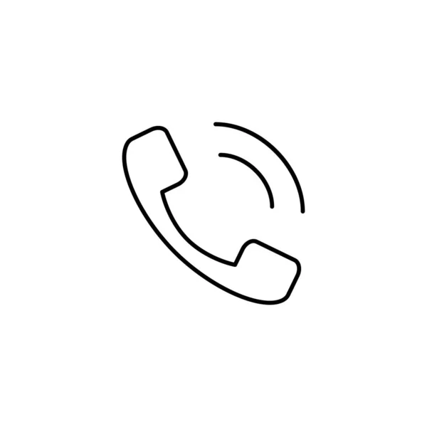 Telephone Icon Design Vector Illustration — Stock Vector