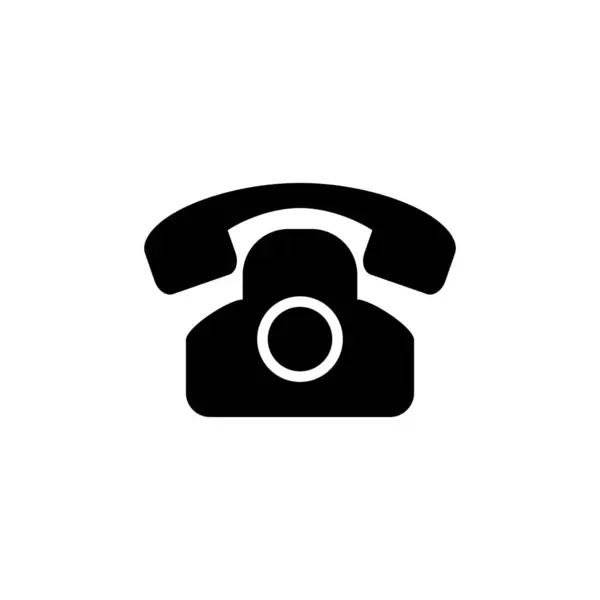 Telefon simgesi tasarım vektörü çizimi