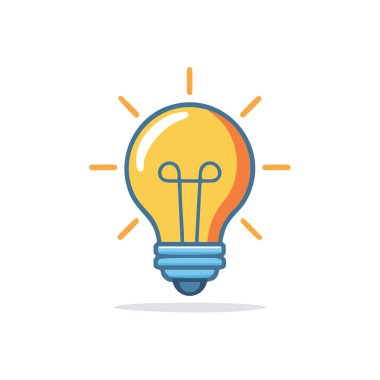  SImple Lamba Simgesi Tasarım İllüstrasyonu