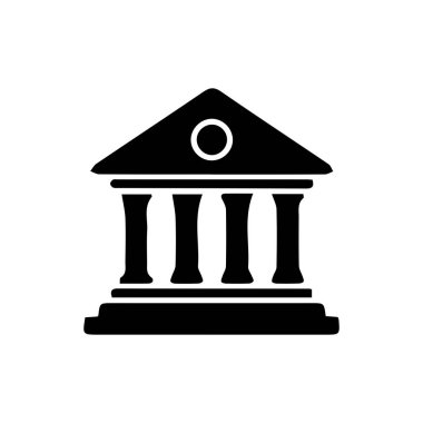 Evler, ofis binaları, gökdelenler ve dini yapılar da dahil olmak üzere farklı türde binaları temsil eden bir ikon seti. Simgeler beyaz zemin üzerinde siyah olarak tasarlanmıştır, minimalist ve modern stile sahiptir.. 