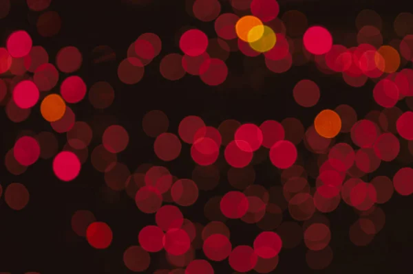 Kırmızı Işık Efektli Siyah Arkaplan Bokeh Telifsiz Stok Fotoğraflar