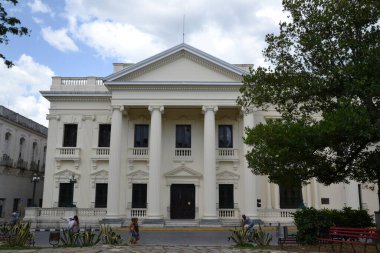 Palacio Vidal Park, Santa Clara, Küba 'dan görüldü.