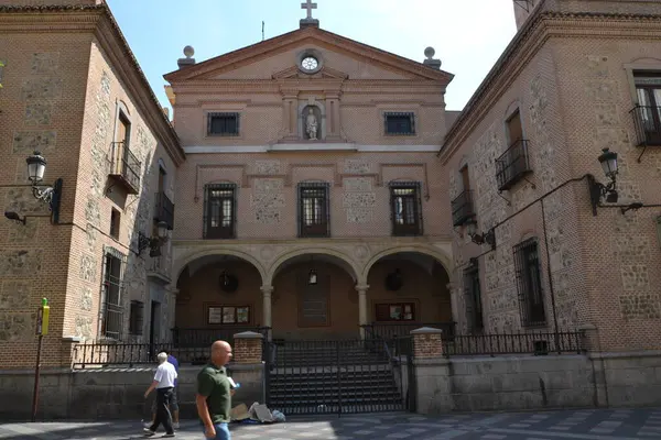 stock image Church of the Royal Confraternity of Our Lady of the Blessed Virgin of the Head of Madrid, church located in calle Arenal