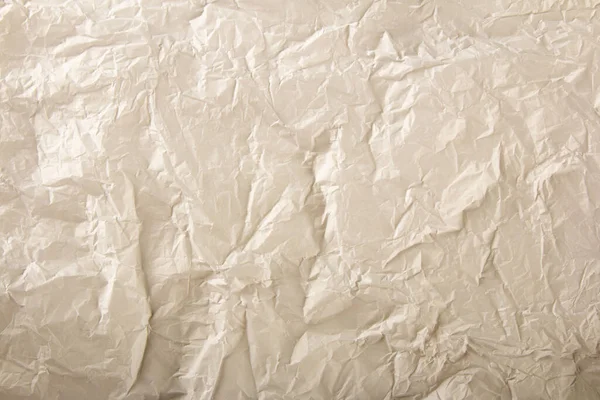 Texture Papier Froissé Blanc Fond Texturé Ondulé — Photo