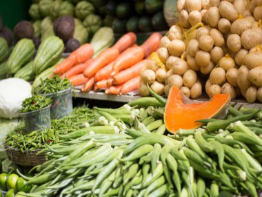 Taze pazar ürünü görüntüsü.