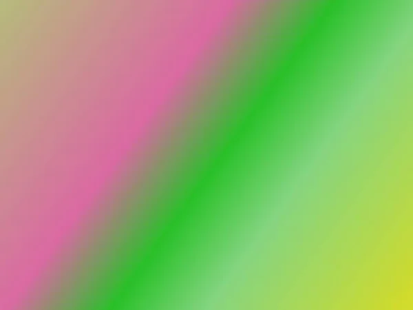 3 gradient colors, pink, green and yellow