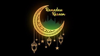 ramazan yanıp sönen animasyon videosu