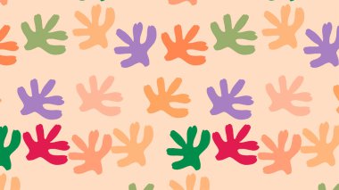 abstract minimalist hand drawing element