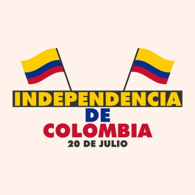 Bağımsız Kolombiya VECTOR DESIGN