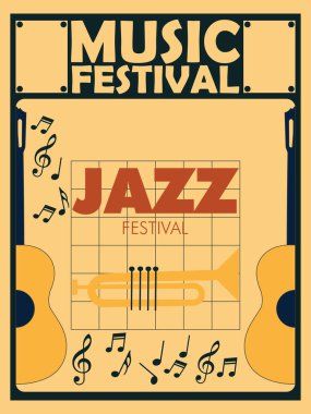 Uluslararası caz günü poster tasarımı