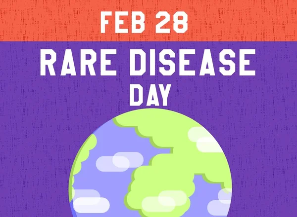 Rare Disease Day Globe Earth Copy Space Altruistic Celebration