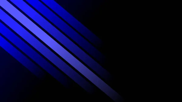 Увядающие Синие Градиентные Прямоугольные Линии Темно Синем Фоне — стоковый вектор