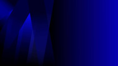 Koyu mavi dikdörtgenlerde parlayan gece geometrik arkaplanı