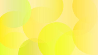 Sunumlar için Altın Baloncuklar Çemberleri Gradyan Arkaplan RGB