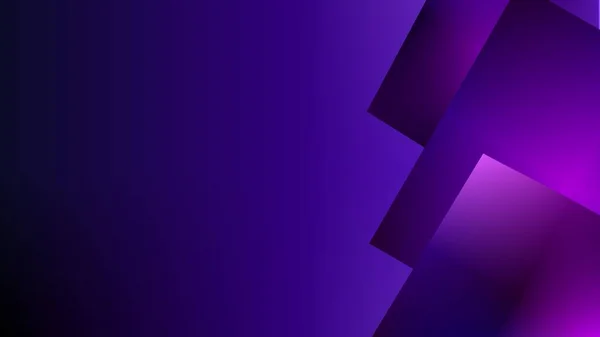 Diamond Gradient Violet Blue Copy Space Abstrakter Hintergrund Für Präsentationen — Stockvektor