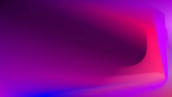 Neon Twilight Tunnel Konzept Gradient Kopie Weltraum Hintergrund — Stockvektor