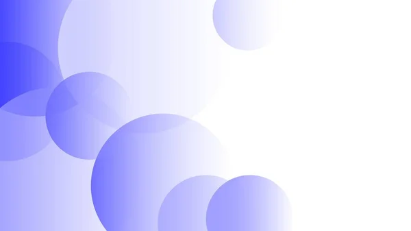 Überblenden Über Weißem Kopierraum Hintergrund Abstrakte Blaue Blasen — Stockvektor