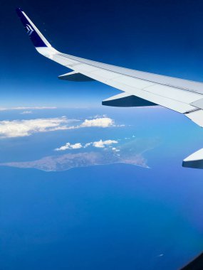 Aegean Airlines Flight over Thermaikos Gulf, Chalkidiki
