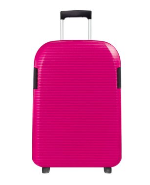 Travel bag, suite case isolated on white