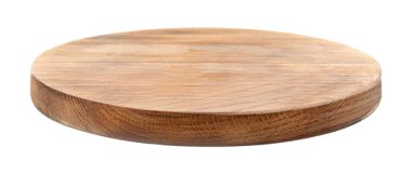 Tahta plaka beyaz arkaplanda izole edildi