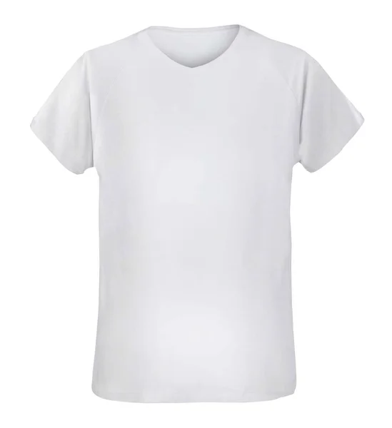 White Shirt Mockup Isolated Empty Shirt — Foto de Stock
