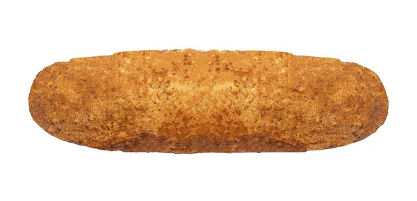Chléb Izolované Bílém Pozadí — Stock fotografie