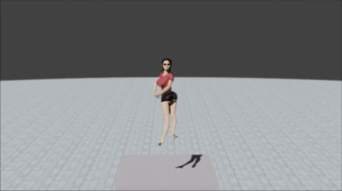 Strange video where rag doll is levitating in the air and doing some acrobatic movements. This is also funny and interesting 3d video animation that can be a part of a many digital art collections.