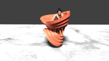 Women can really do wear mathematical objects in fashion-show. This great 3d video animation can proudly stand in any digital art collection. Also can be used as a screensaver.