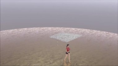 Watch out! It's raining chains. And after that wet floor. All these are obstacles that rag doll must survive on hers fashion style walk.This funny 3d video animation can be a part of many digital art collections and also can be used as a screensaver.