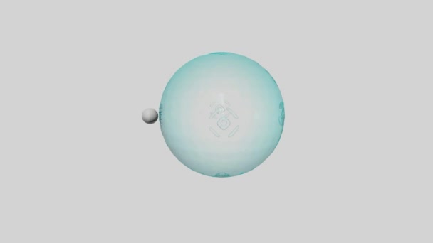 Another Example Fluid Simulation — Vídeo de Stock