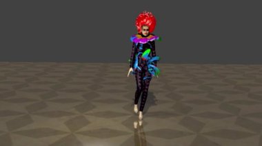 This fashion creation is acctually some masquerade costume.