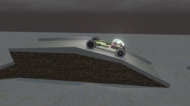 Test drive of some fictional car design.