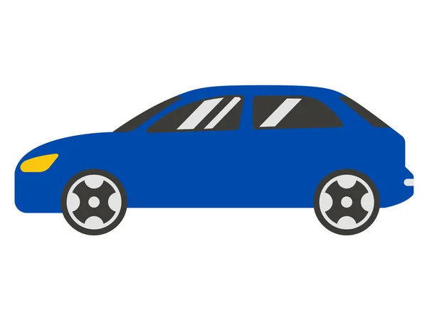 Car Sedan Icon Simple Illustration Auto Vehicle Icons Thin Color — Φωτογραφία Αρχείου